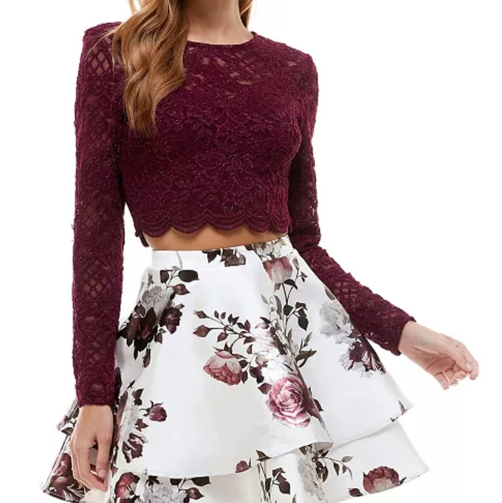 City Studio party social 2-PC set NWT - Picture 2 of 5